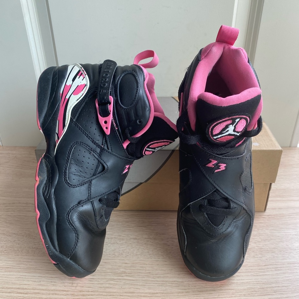 Jordan 8 Retro “Pinksicle” Pink/Black Sneakers - 6.5 Y- 8 W